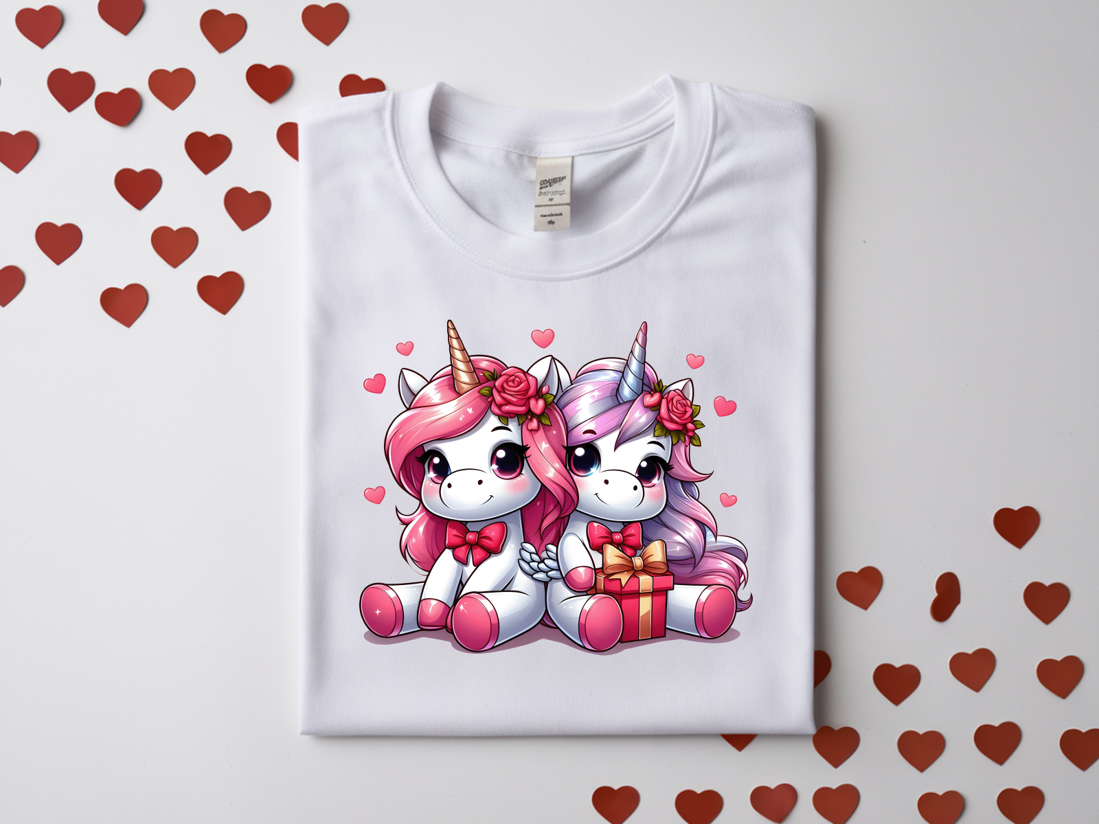 Valentine's Day Unicorn Top