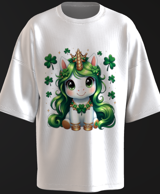 Shamrock Unicorn T-Shirt
