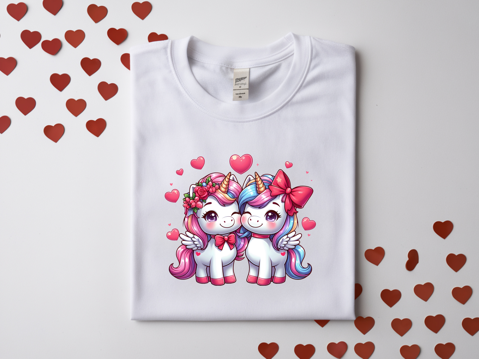Valentine's Day Unicorn Top