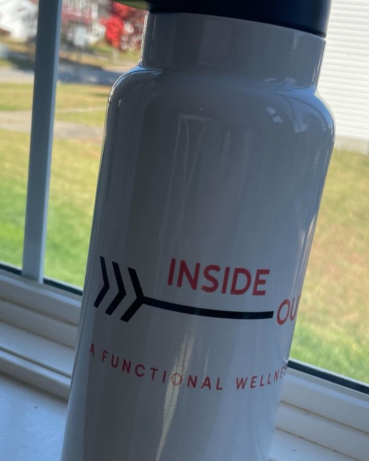 Inside Out Wellness Studio Water Bottle