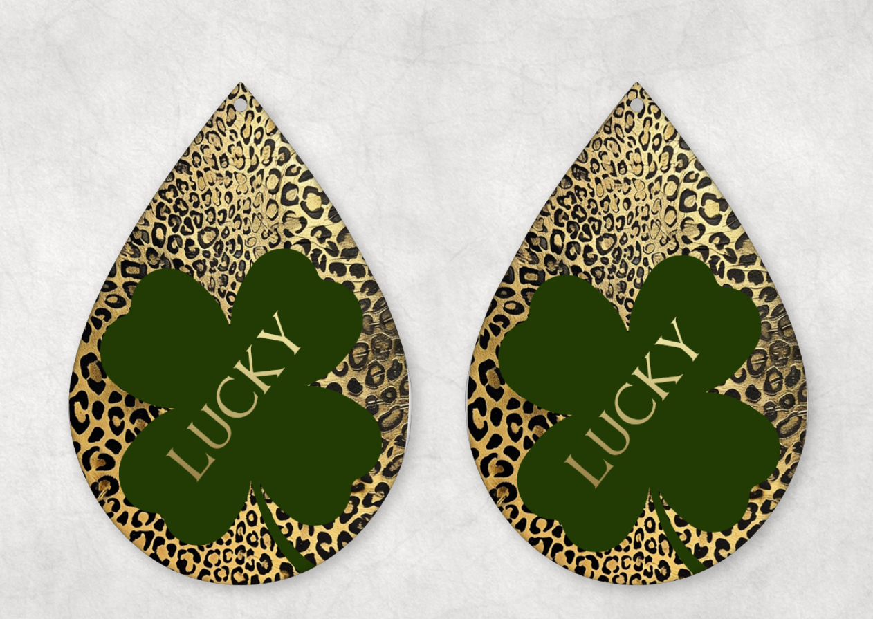 Lucky Teardrop Earrings