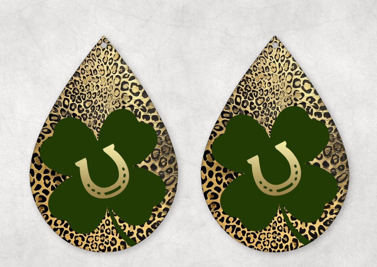 Lucky Teardrop Earrings