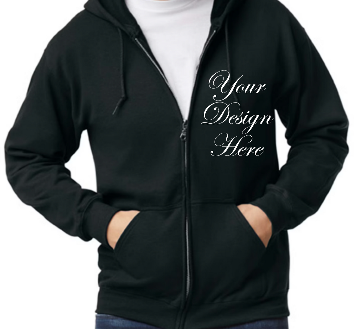 Adult Full Zip Hoodie