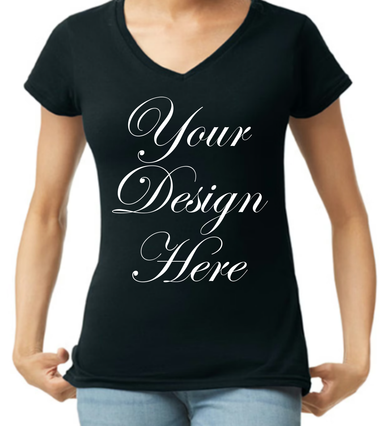 Ladies V-Neck