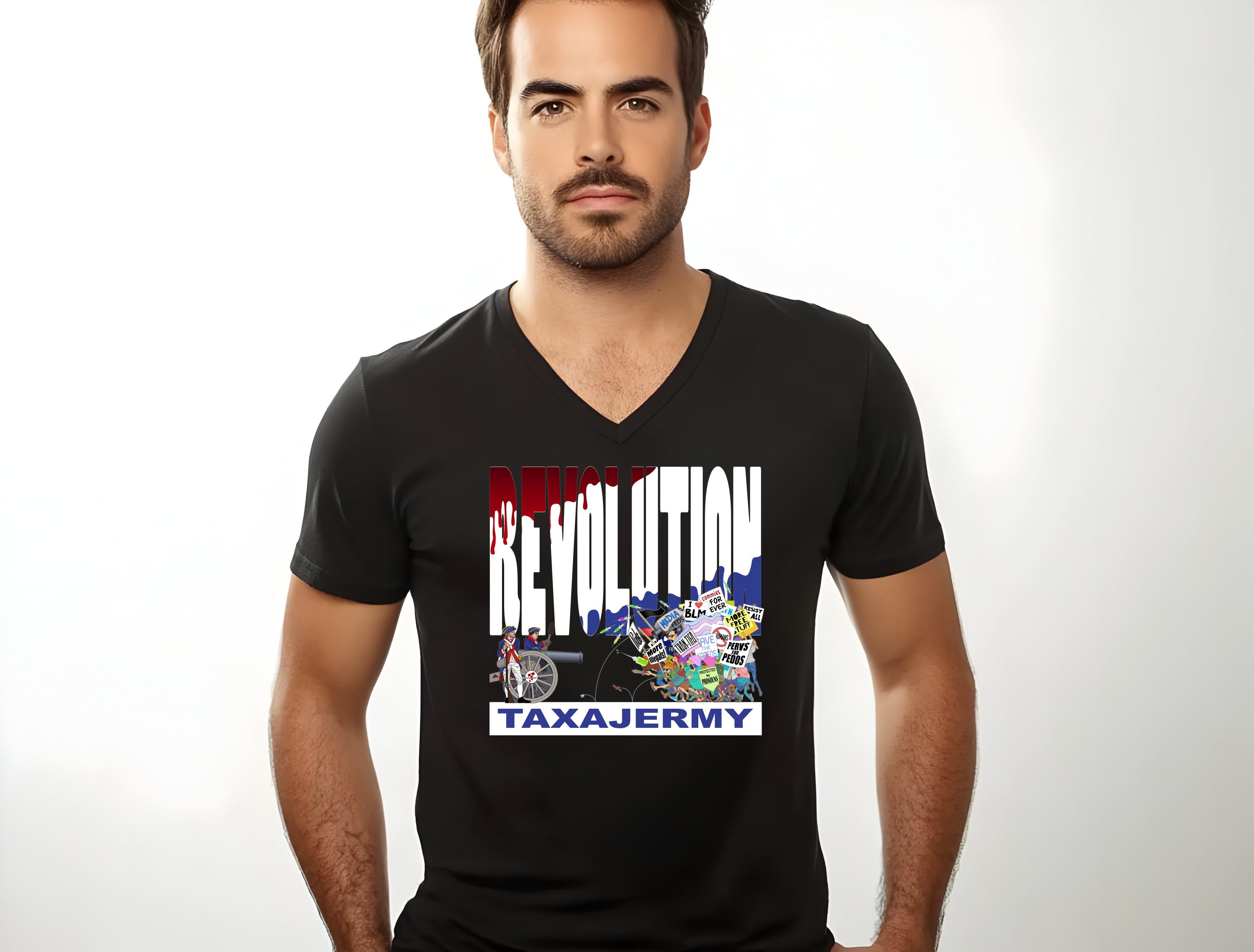 Revolution Unisex V-Neck