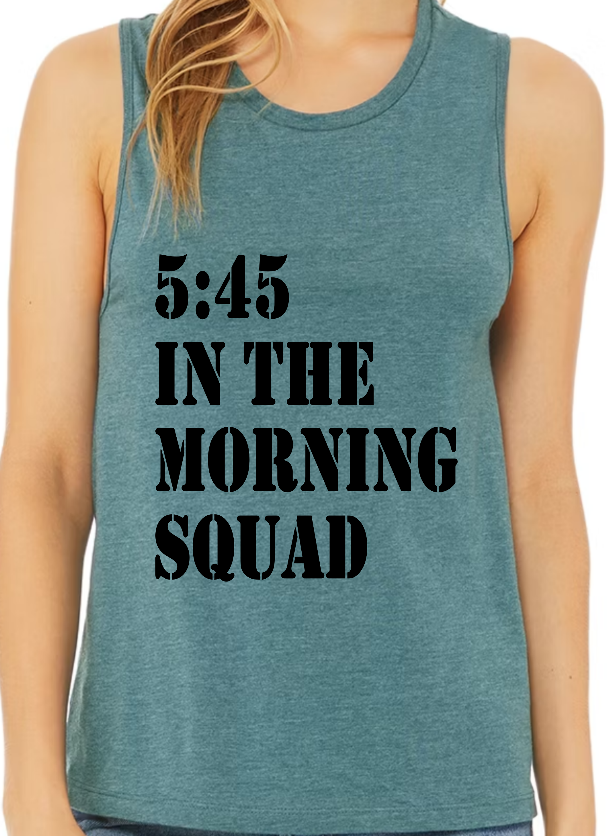 Inside Out Wellness Studio Morning Squad Muscle Tank